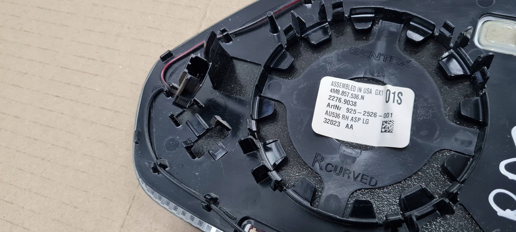 фото №12, Sq8 4m rsq8 q8 вкладыш зеркало фотохромный правый перед 4m8857536n