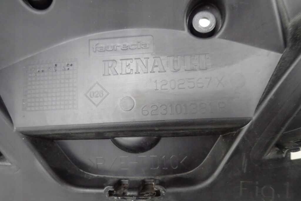 фото №5, Решётка радиатора передняя решётка радиатора renault kangoo ii lift iii