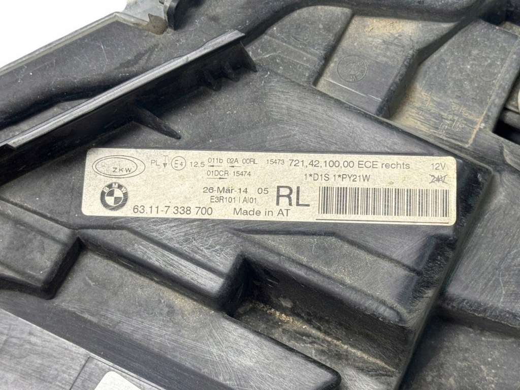 фото №7, 63117338700 7338700 фара правый bmw 3 f30, f31, f80 2011-2019