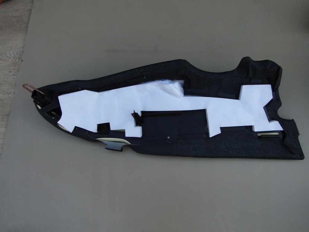 фото №6, Jaguar xf ii x260 обшивка задній сидіння лівий
