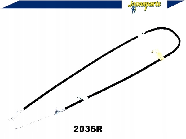 фото №12, Трос ham. ручной. toyota t. yaris verso 1.3/1.4 d-4d/1.5 99-05 pr