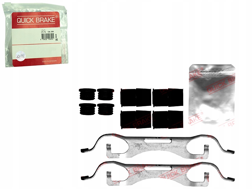 фото №1, Набір монтажний гальмівних колодок перед mercedes gl x166 gle c292 gle w166 gls