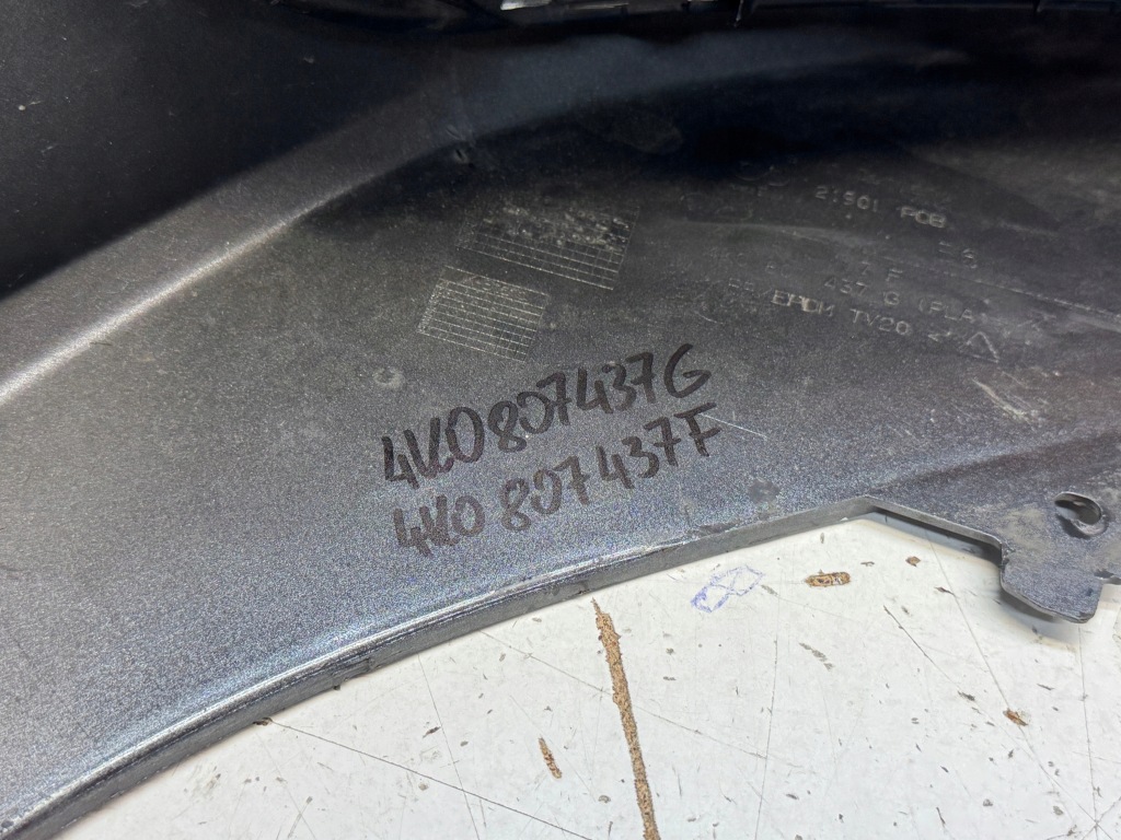 фото №12, Бампер передній перед audi a6 c8 s-line 2018-używany 4k0807437g 4k0807437a