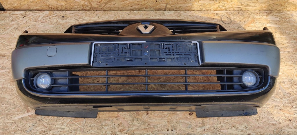 Купить Бампер передний перед renault scenic ii 2 mk2 чёрный przed liftem