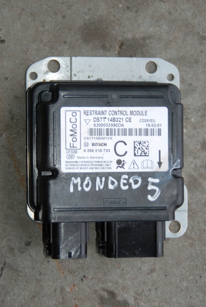 фото №1, Ford mondeo mk5 ds7t-14b321-ce модуль датчик подушка безопасности