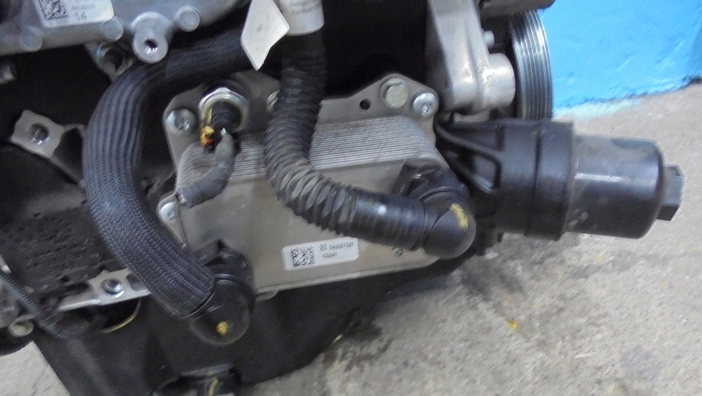 фото №6, Giulia stelvio 2.2 основа фільтра оливи радіатор