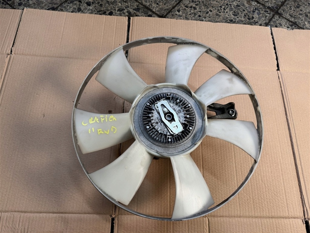 фото №1, Вискомуфта вентилятор радиатора кронштейн vw crafter 2 ii rwd 2.0 tdi biturbo daw 17-