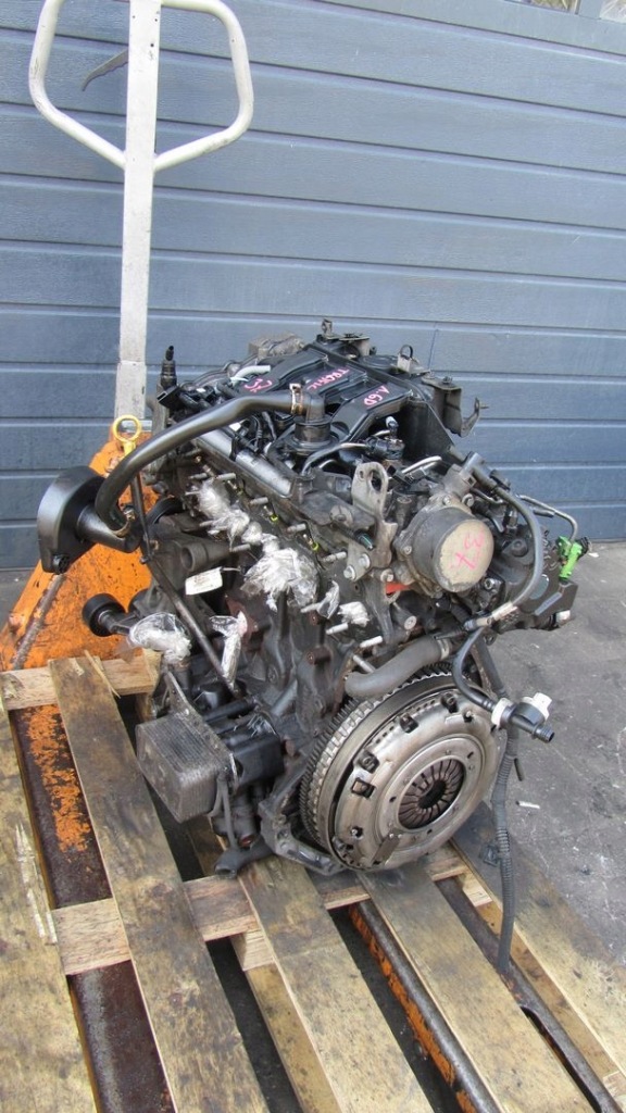 Trafic vivaro 3 1.6 двигатель + форсунки r9md452 комплектный  14- с Разборки