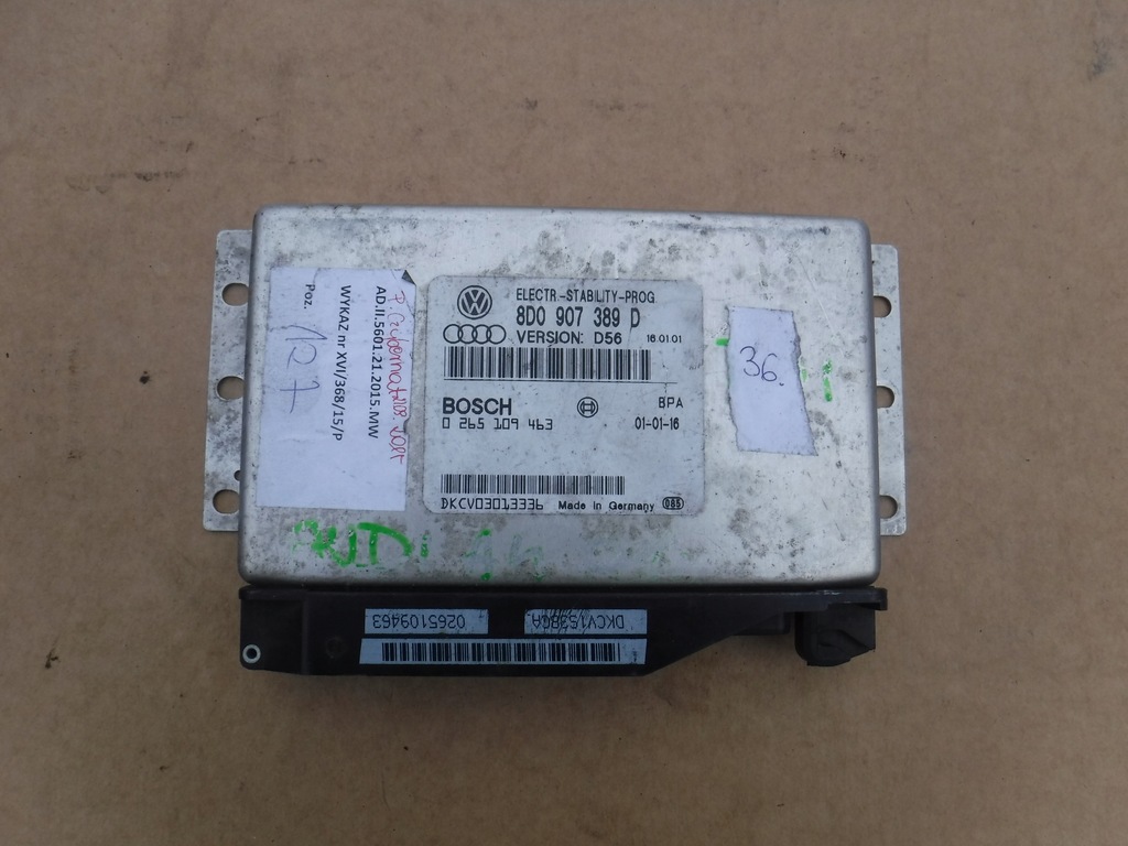 фото №1, Блок управления esp vw audi 8d0907389d