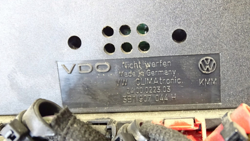 фото №6, Панель управление обдув кондиционера volkswagen passat b5