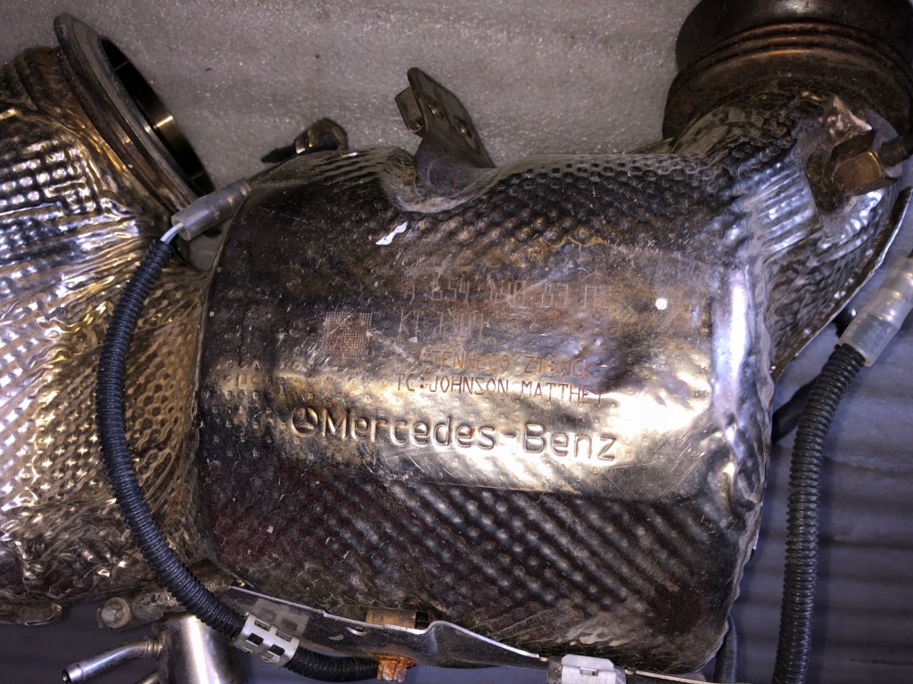 фото №1, Mercedes a6541408302 каталізатор фільтр частинок твердих