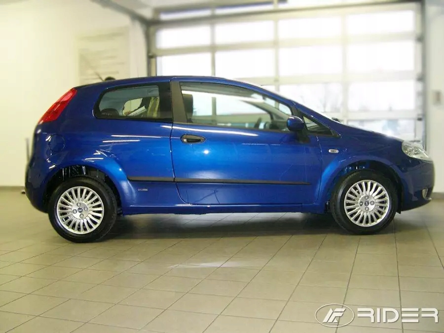 фото №3, Fiat grande punto 3d 2005-11 накладки бічний