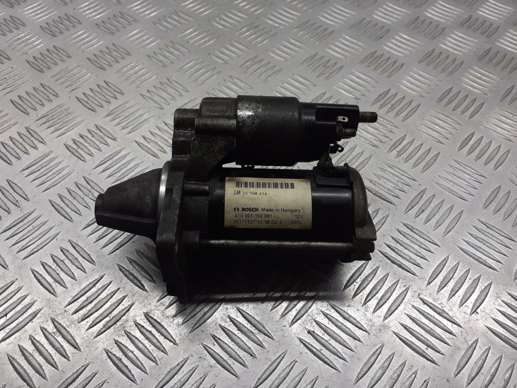 фото №1, Стартер opel astra j 1.4 t 25198414