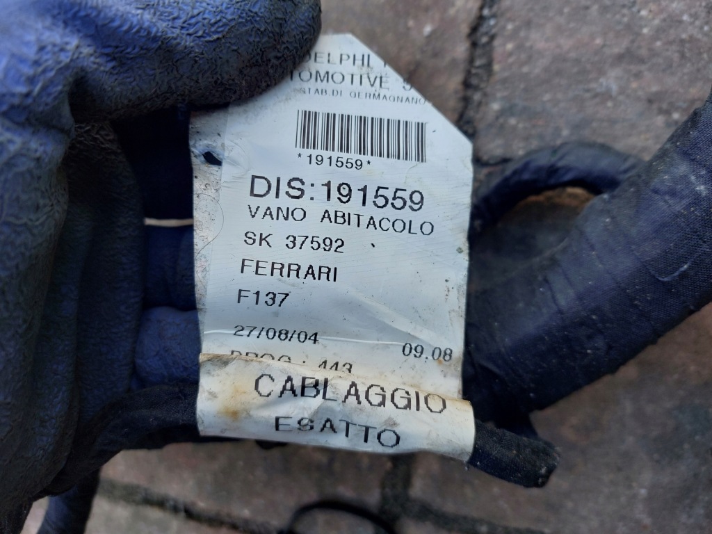 Купить Жгут инсталляция салона кабины ferrari 612 scaglietti f137