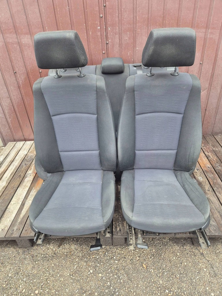 фото №6, Bmw x1 e84 2011 сиденья заднее сиденье обшивки комплект