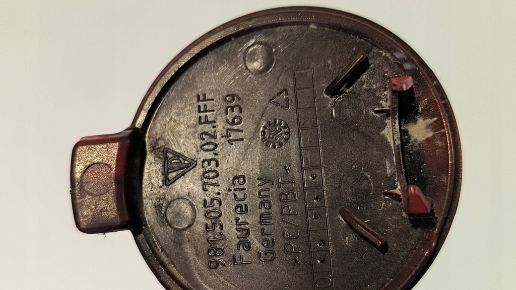 фото №5, 98150570302 porsche cayman 981 2.7 b 2016 заглушка бампера