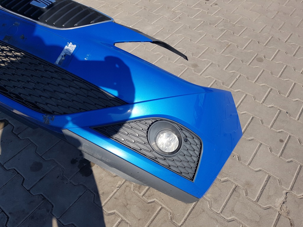 фото №7, Seat ibiza 4 iv 08-12r бампер перед передний lz5f