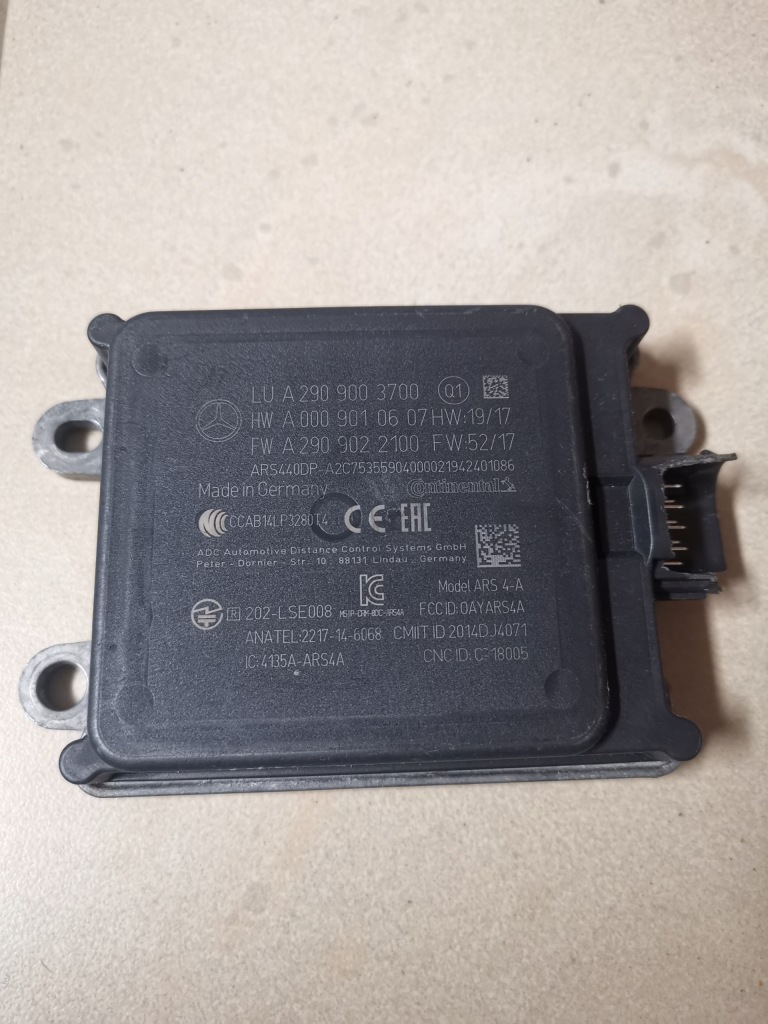 фото №1, Радар acc disctronic plus mercedes w222 w205 w213