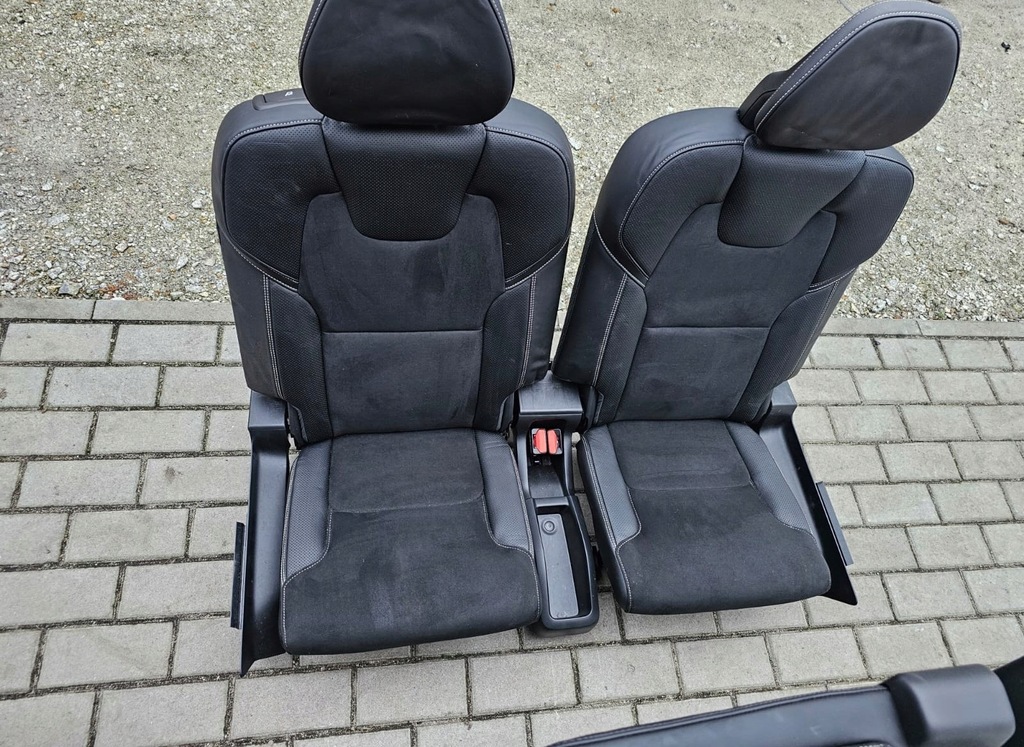 фото №3, Volvo xc90 ii сидіння 2 i 3 ряд 7 легкові r-design alcantara