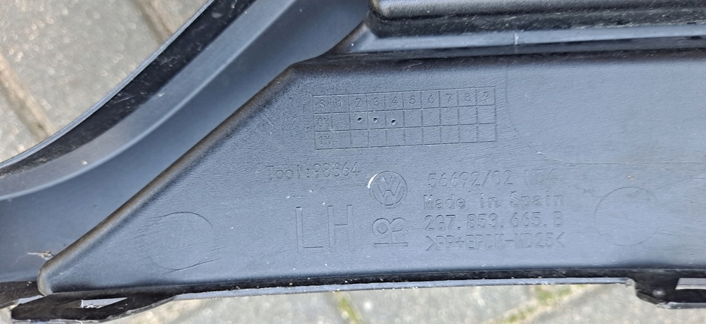 фото №8, Vw taigo r-line 2g7 решётка левая бампера передний перед 2g7853665b