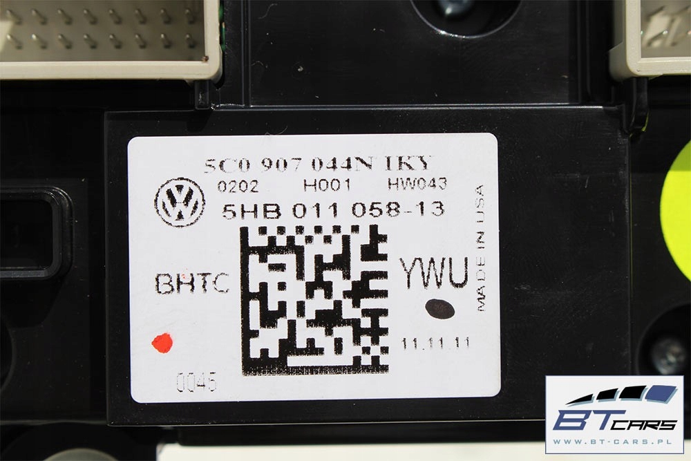 фото №11, Vw the beetle панель кондиціонера 5c0907044n модуль блок керування обдув кондиціонер 5