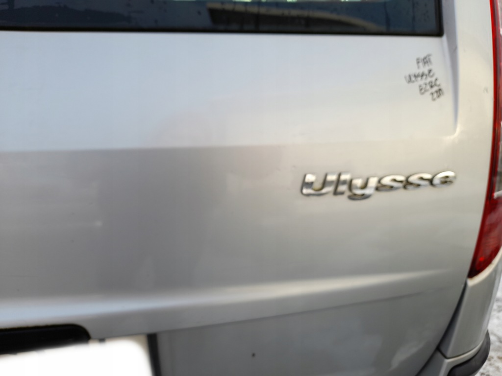 Купити Fiat ulysse ii кришка багажника багажника задній скло код лакофарбового покриття ezrc