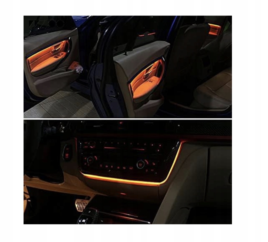 фото №4, Рамка радіо led do bmw, marka- panthem, чорний