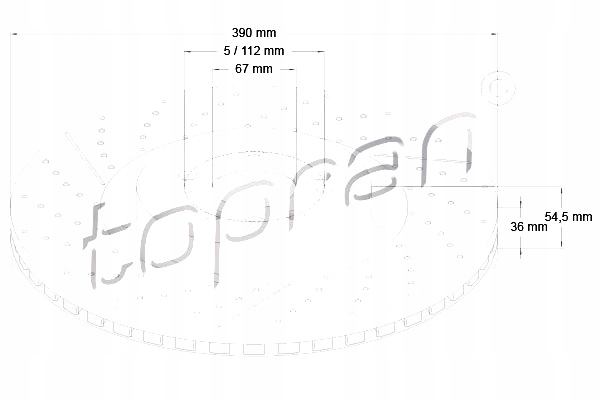фото №1, Topran гальмівні диски гальмівні 2szt. перед mercedes gl x166 gle c292 gle