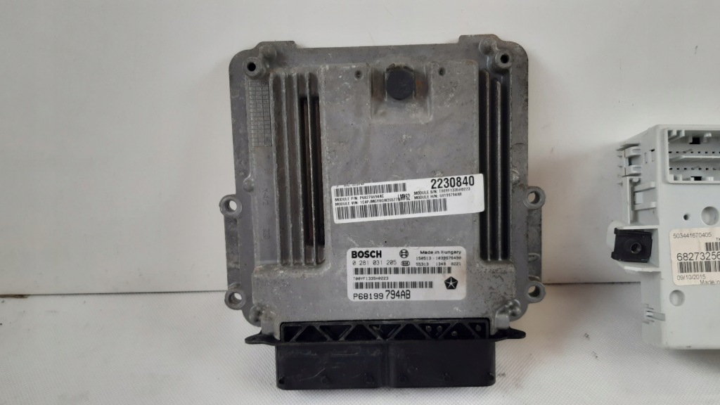 фото №5, Jeep cherokee kl 2.0 mtj бортовой компьютер замок зажигания bsi p56046989ac, 68145593af