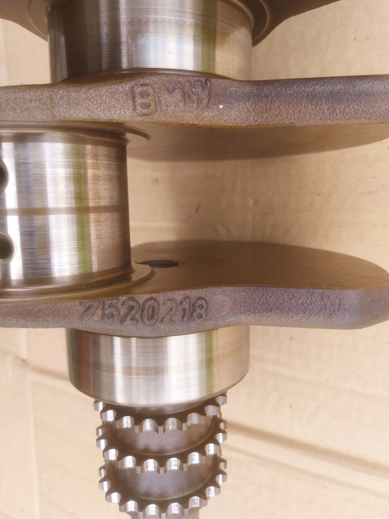 фото №6, Wał коленчатый n73 v12 bmw e65 e66 7520218