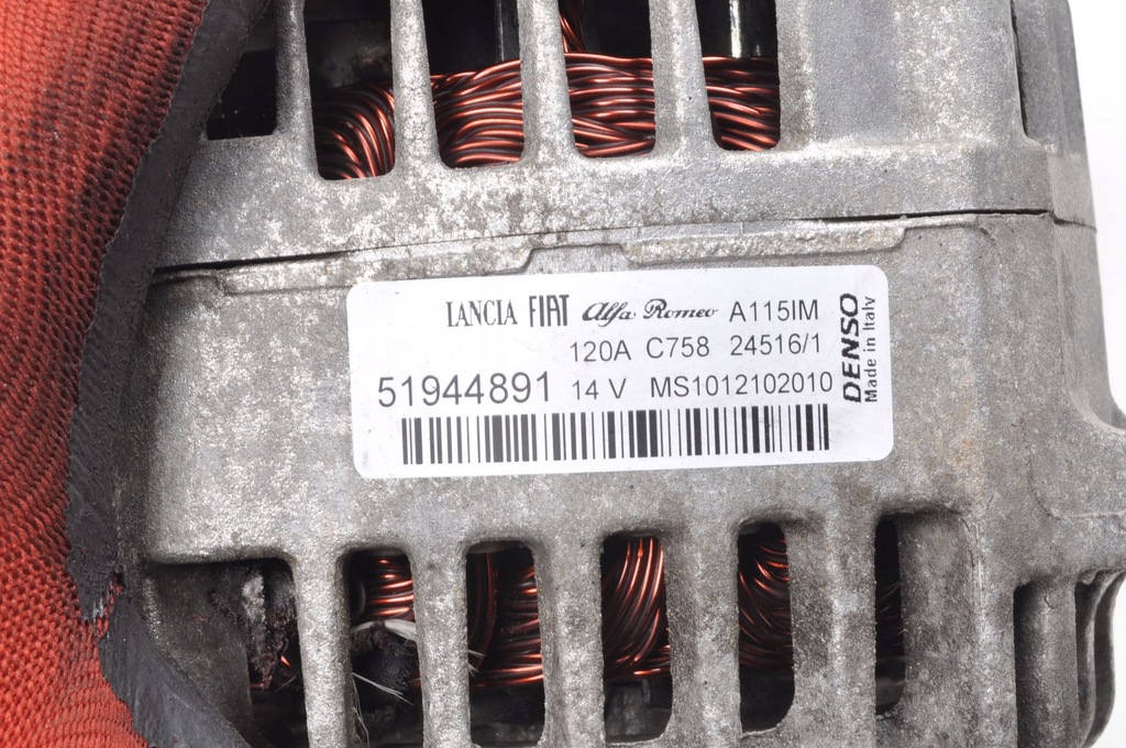 фото №5, Fiat doblo ii opel combo d 1.6 cdti 105km генератор 51944891