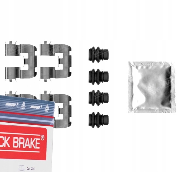 фото №1, Набор монтажный тормозных колодок тормозных alfa romeo mito