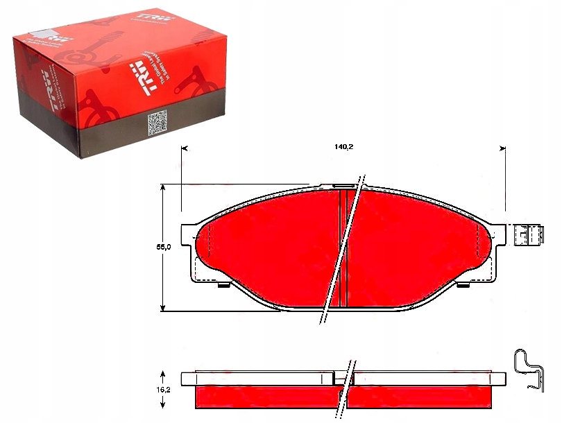 фото №1, Тормозные колодки тормозные toyota hiace iv hilux v hilux vi