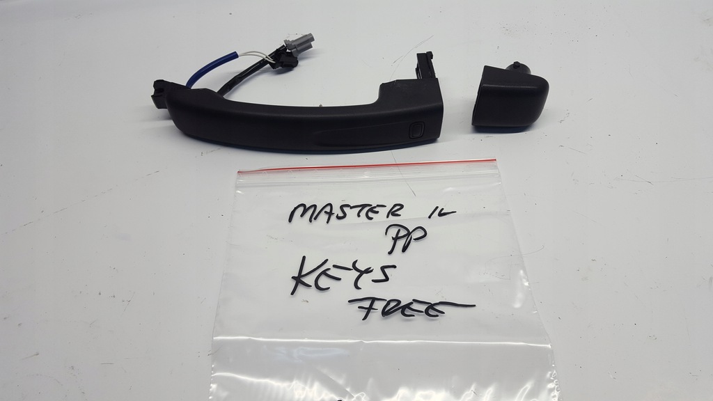 фото №1, Renault master iv ручка zwnetrzna дверь правая перед keys free 806061908r