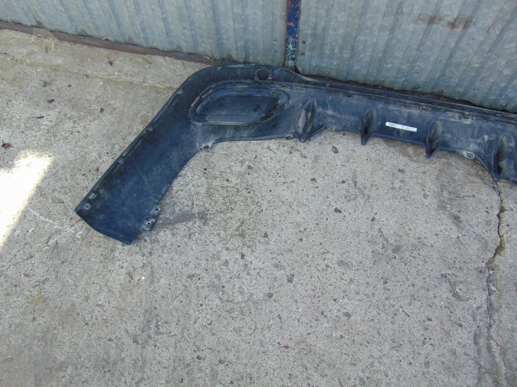 фото №13, Накладка спойлер дифузор бампера задня mercedes cla w118 a1188850302