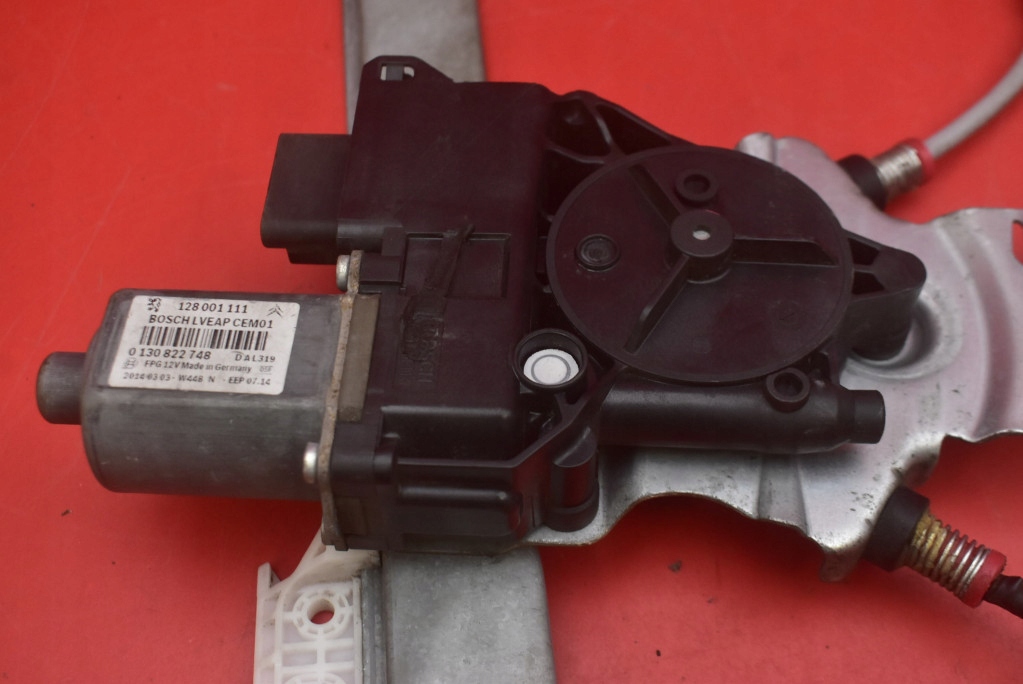 фото №6, Підйомник скло лівий перед eu 128001111 citroen c5 ii x7 iii 08-17