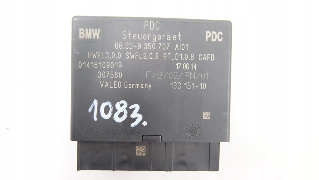 фото №1, Bmw x4 f26 модуль блок управления pdc 9350707