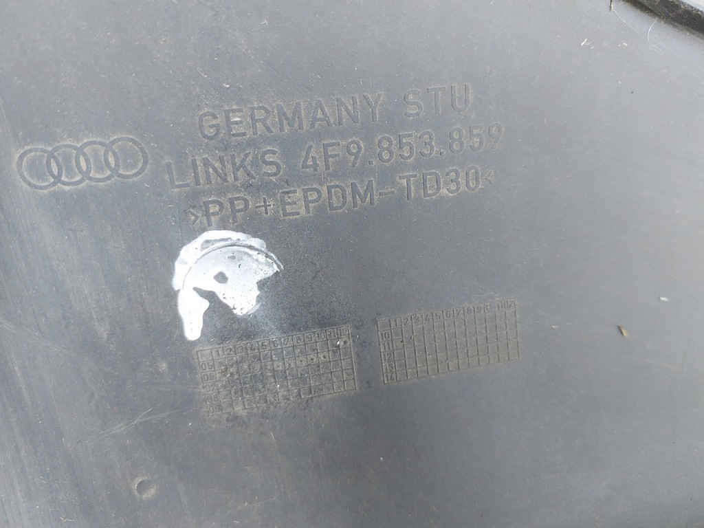 фото №8, Молдинг порог левая audi a6 c6 allroad 4f9853859