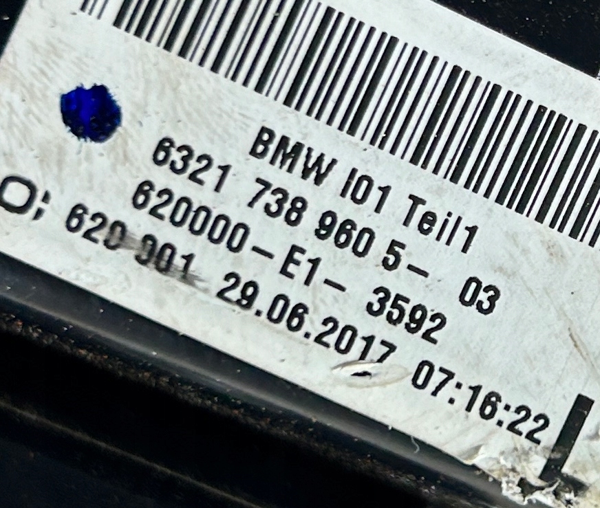 фото №9, Лампа левый задняя задняя bmw i3 i01 7389605