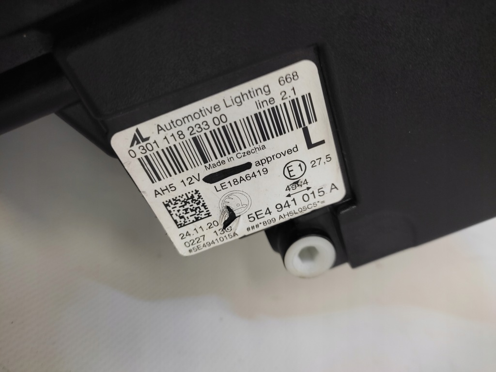 фото №8, Skoda octavia iv 5e4 лампа ліва перед full led 2019-