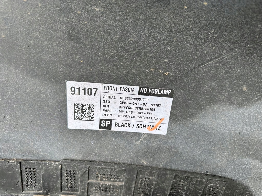 фото №8, Бампер перед передний tesla model y 2020- полный