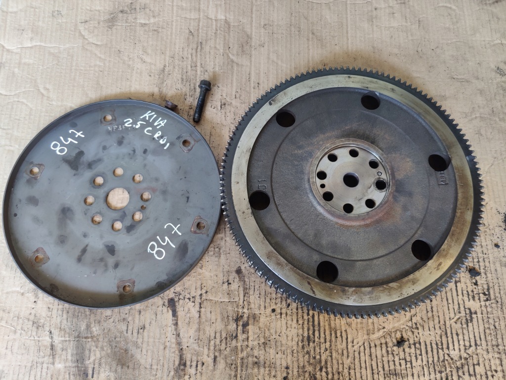 фото №1, Hyundai terracan 2.9crdi колесо маховик 847