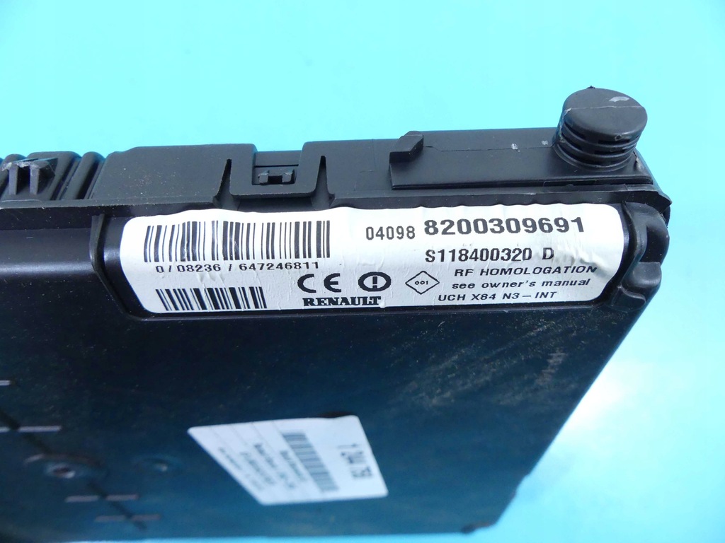 фото №4, Блок управления модуль uch renault scenic ii 8200309691