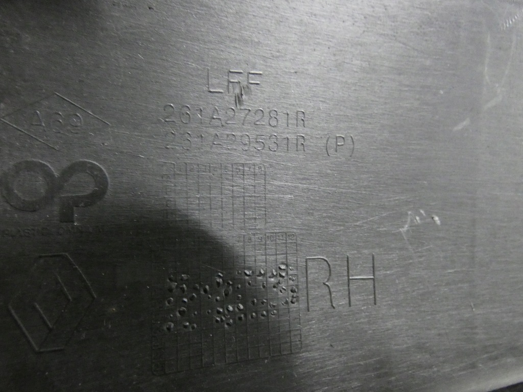 Решётка бампера renault megane iv pdc правая 294. с Разборки