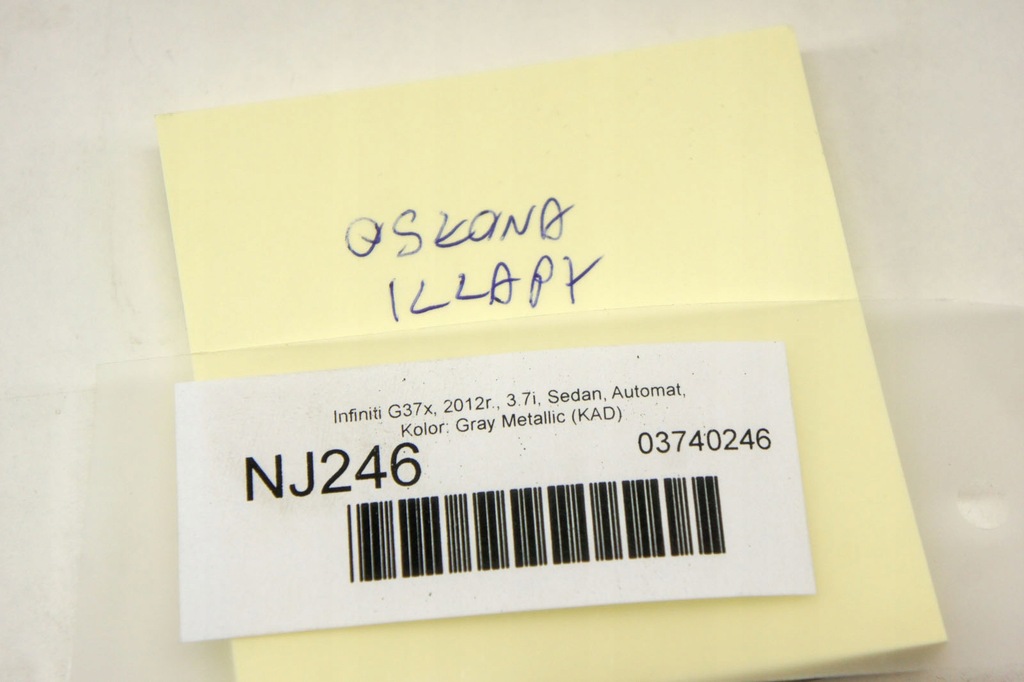 фото №6, Nj246 infiniti g37 захист кришки багажника