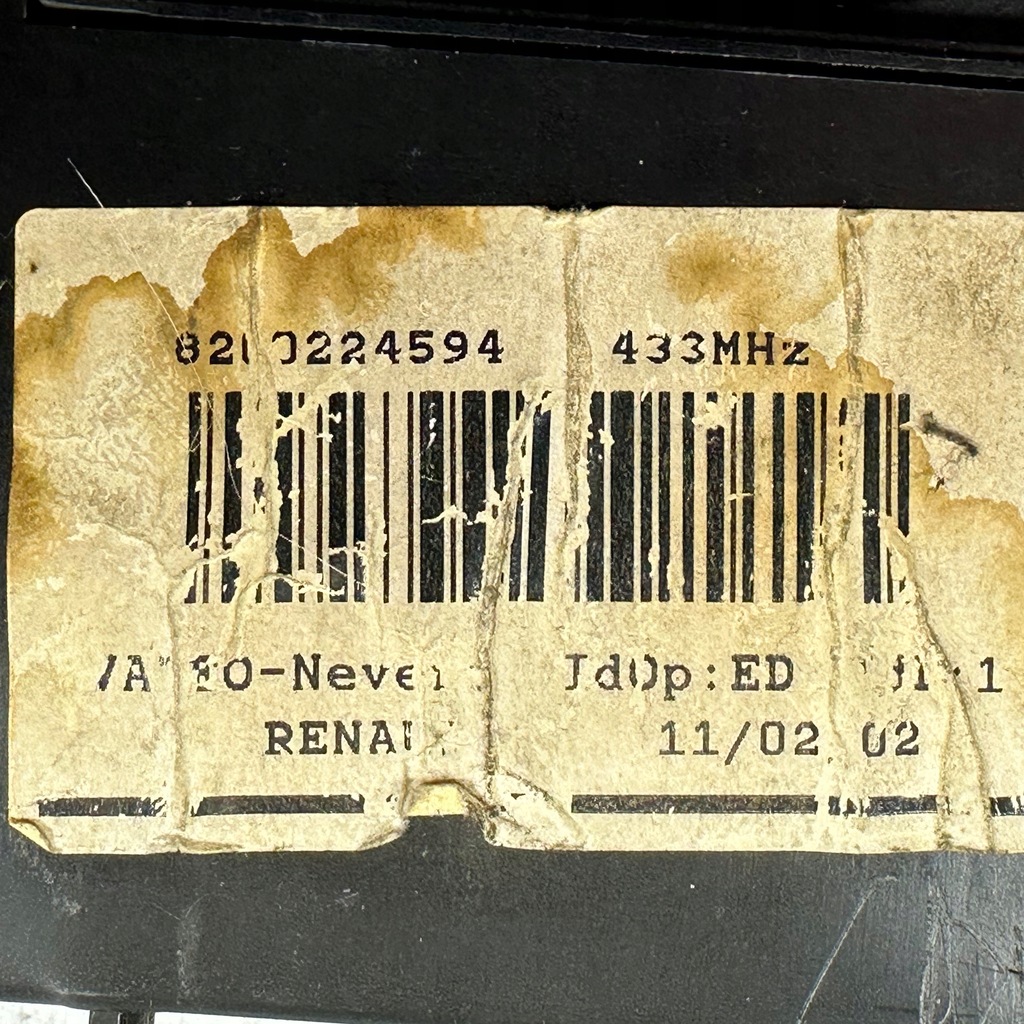 фото №12, Набір стартовий renault espace оригінальний номер 8200444583 8200444586