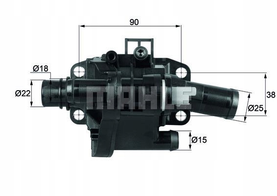 фото №1, Mini r56 дизель термостат mahle th4183 oem 11517805998