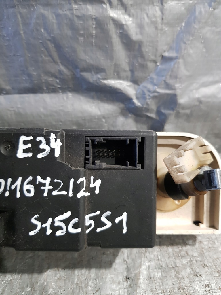 фото №8, Панель керування вентиляція bmw e34