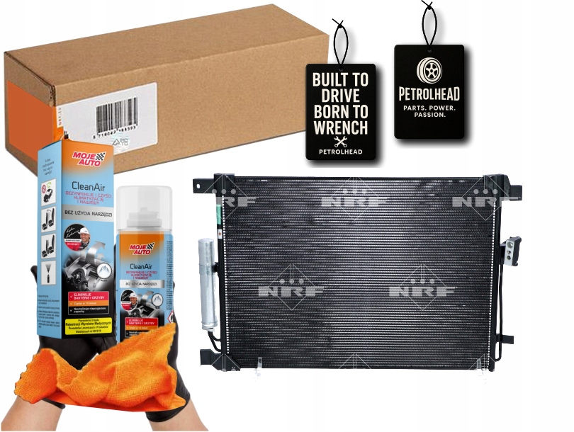 фото №1, Конденсатор кондиціонера nissan np300 navara renault al #petrolhead pro+ kit9