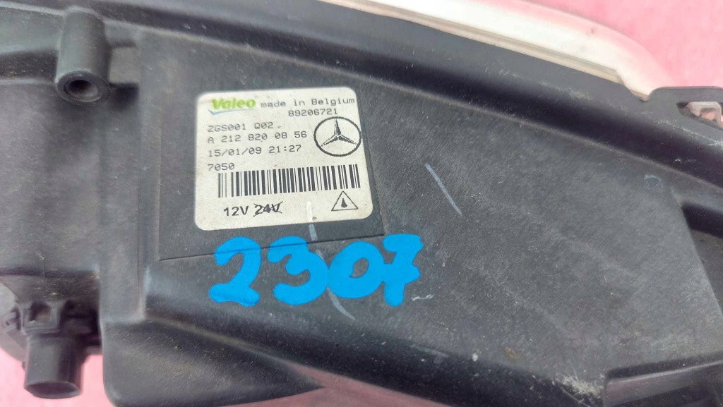 Mercedes e klasa w212 противотуманная фара led drl правый 2307 с Разборки